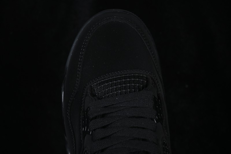 Nike Air Jordan 4 Retro Black Cat Basketball Shoes - CU1110-010