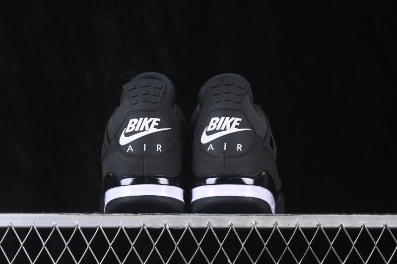 Nike Air Jordan 4 Retro x Nigel Sylvester Collaboration Black Shoes - HF4340-001