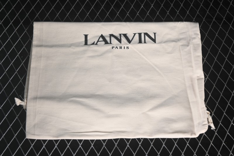 Lanvin Two-Tone Lace-Up Low-Top Lifestyle Casual Shoes - AJE5