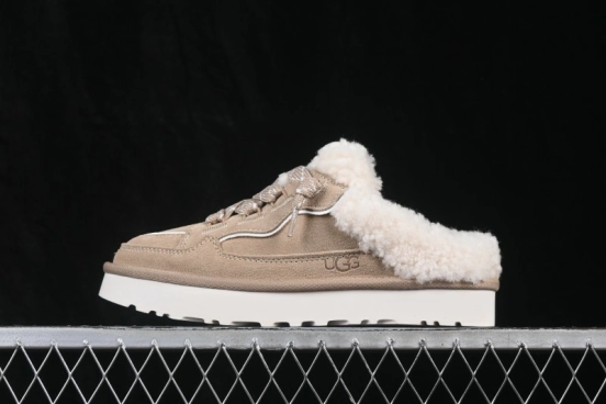 UGG Highland Lowmel Suede Leather Colorblock Low Top Casual Sneakers - 1180313 MDSD