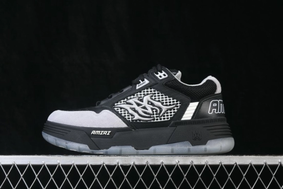 AMIRI MA-94 California Heritage Retro Chunky Low-Top Casual Sneakers - AMSNSN1027-271 Black