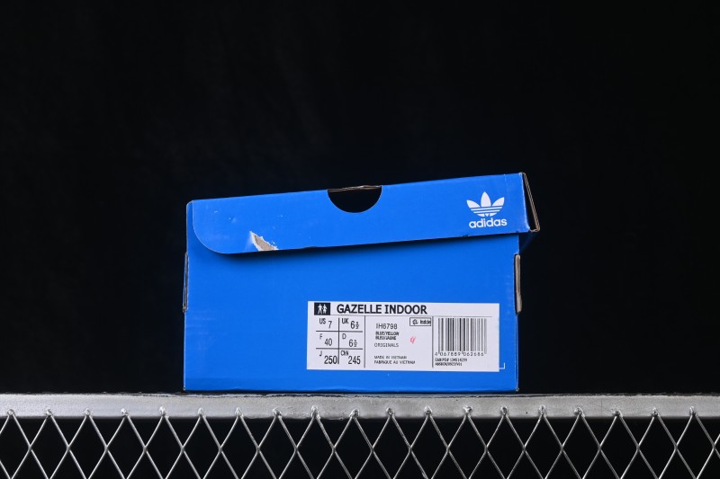 Adidas Originals Gazelle Indoor Retro Casual Anti-Slip Wear-Resistant Low-Top Sneakers - IH6798