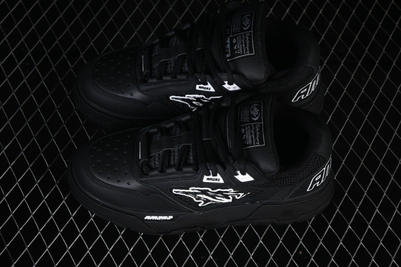 AMIRI MA-94 Retro Chunky Low-Top Casual Sneakers - AMSNSN1027-271 Black