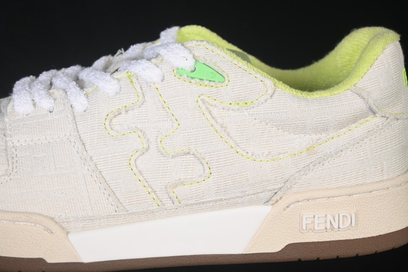 Fendi Match Round Toe Platform Low-Top Casual Sneakers - AHH2F1FHS