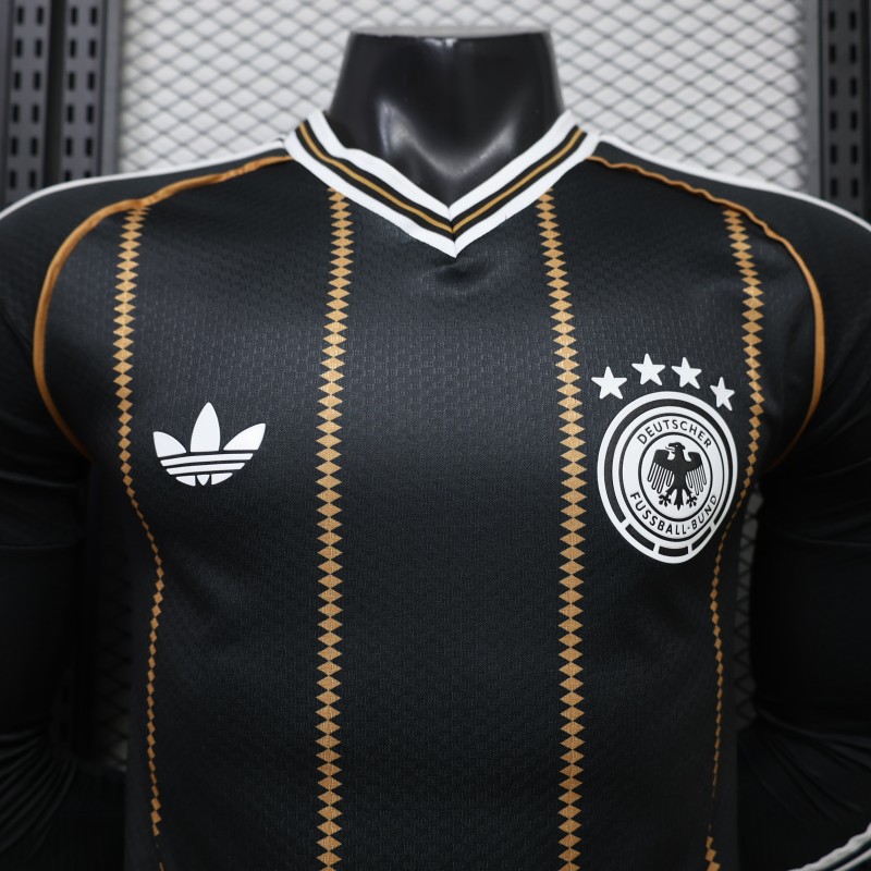 Player Version 26/27 Germany Away Black Long Sleeve Jersey