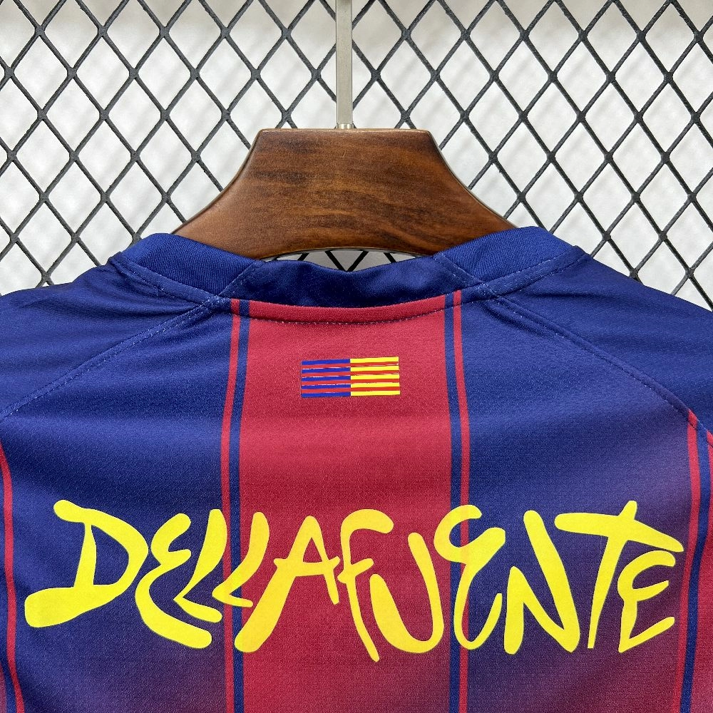 2025/26 Mens Barcelona X Dellafuente Home Jersey
