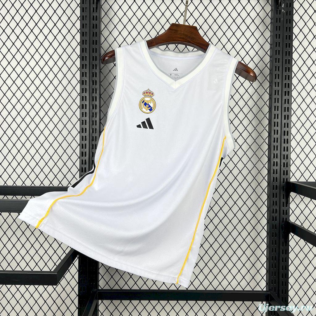 2025/26 Real Madrid Basketball Home Jersey