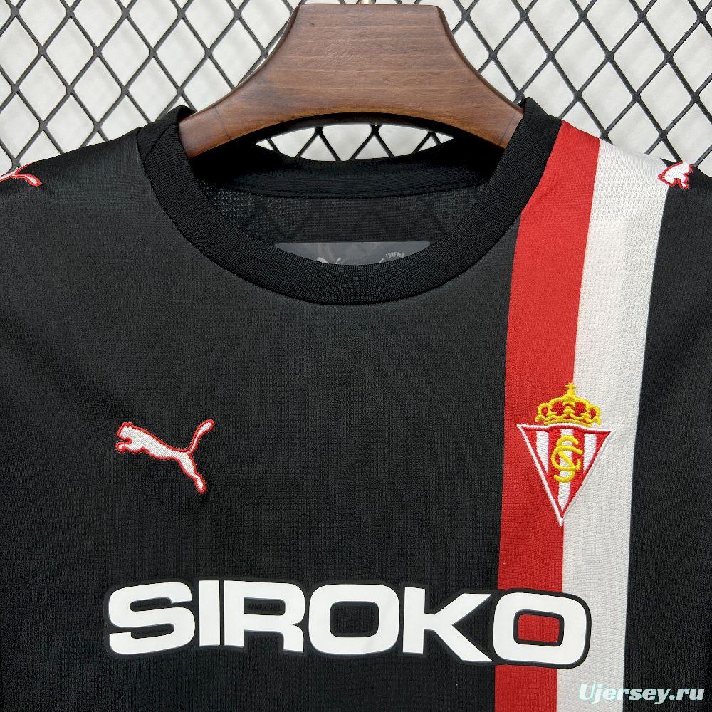 2025/26 Kids Sporting De Gijón Away Kit