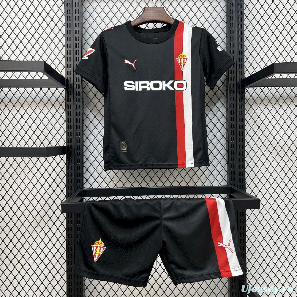 2025/26 Kids Sporting De Gijón Away Kit
