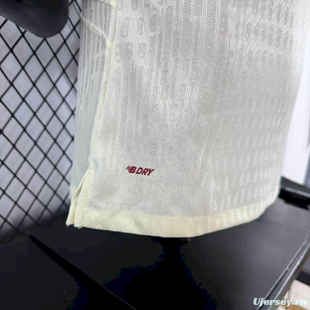 2025/26 Player Version Mens Bayer 04 Leverkusen Away Jersey