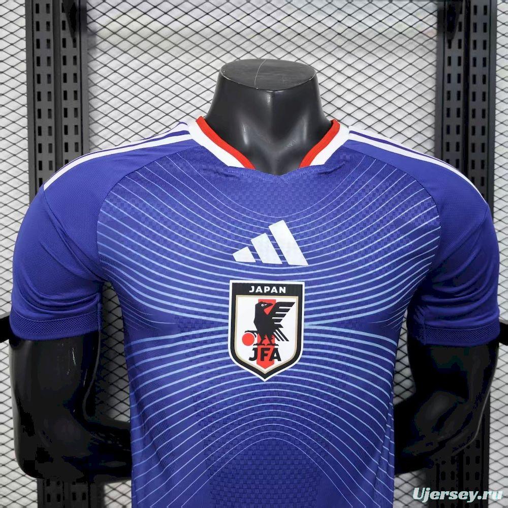 2026 Player Version Mens Japan World Cup Home Jersey