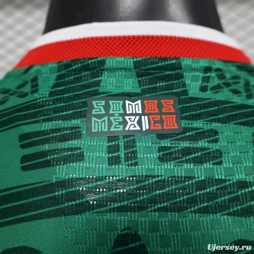 2026 Player Version Mens Mexico World Cup Home Jersey