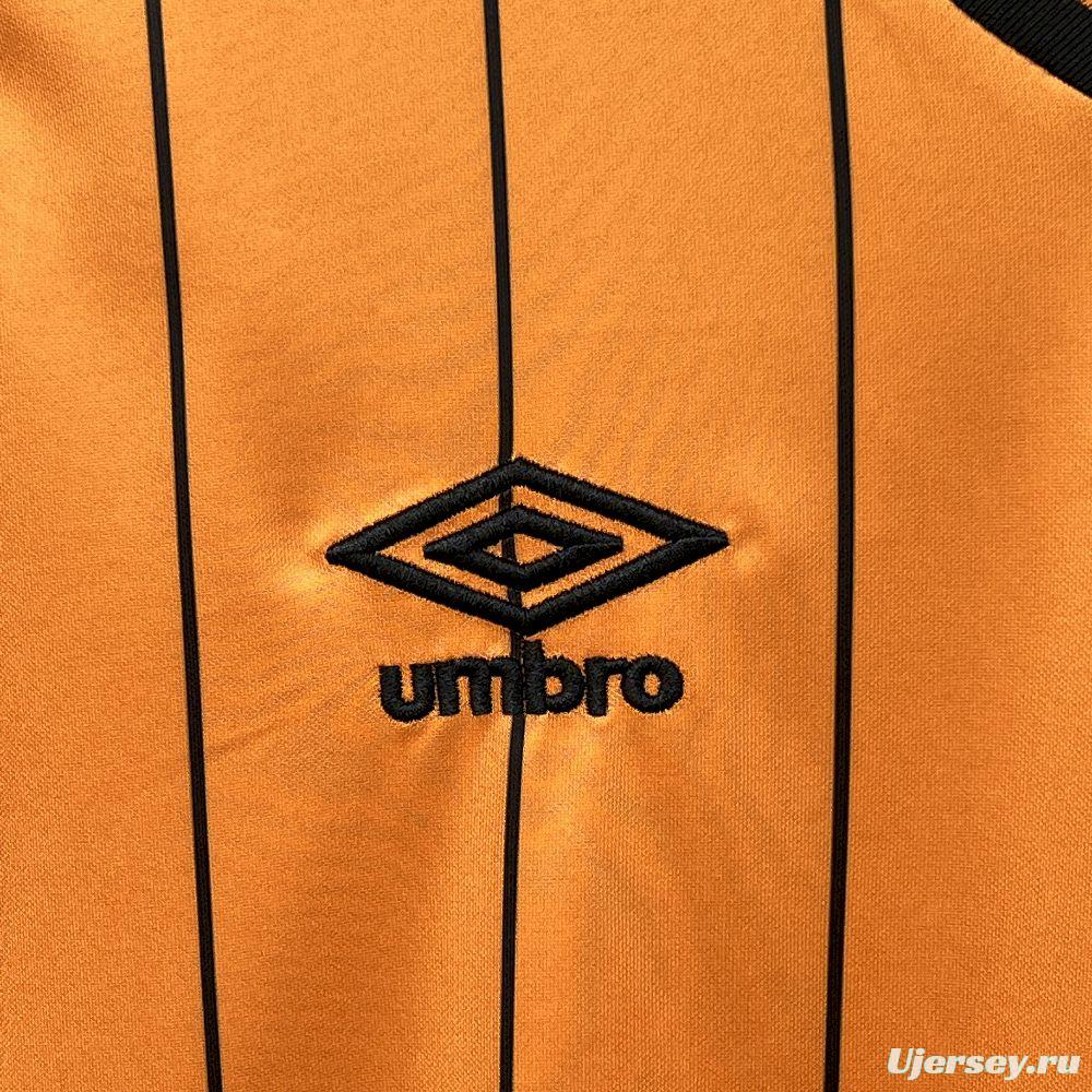 1985/86 Retro Wolverhampton Wanderers Home  Jersey