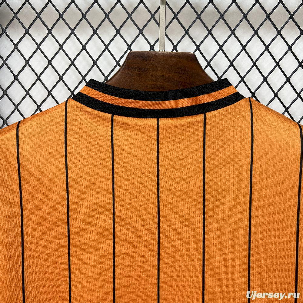1985/86 Retro Wolverhampton Wanderers Home  Jersey
