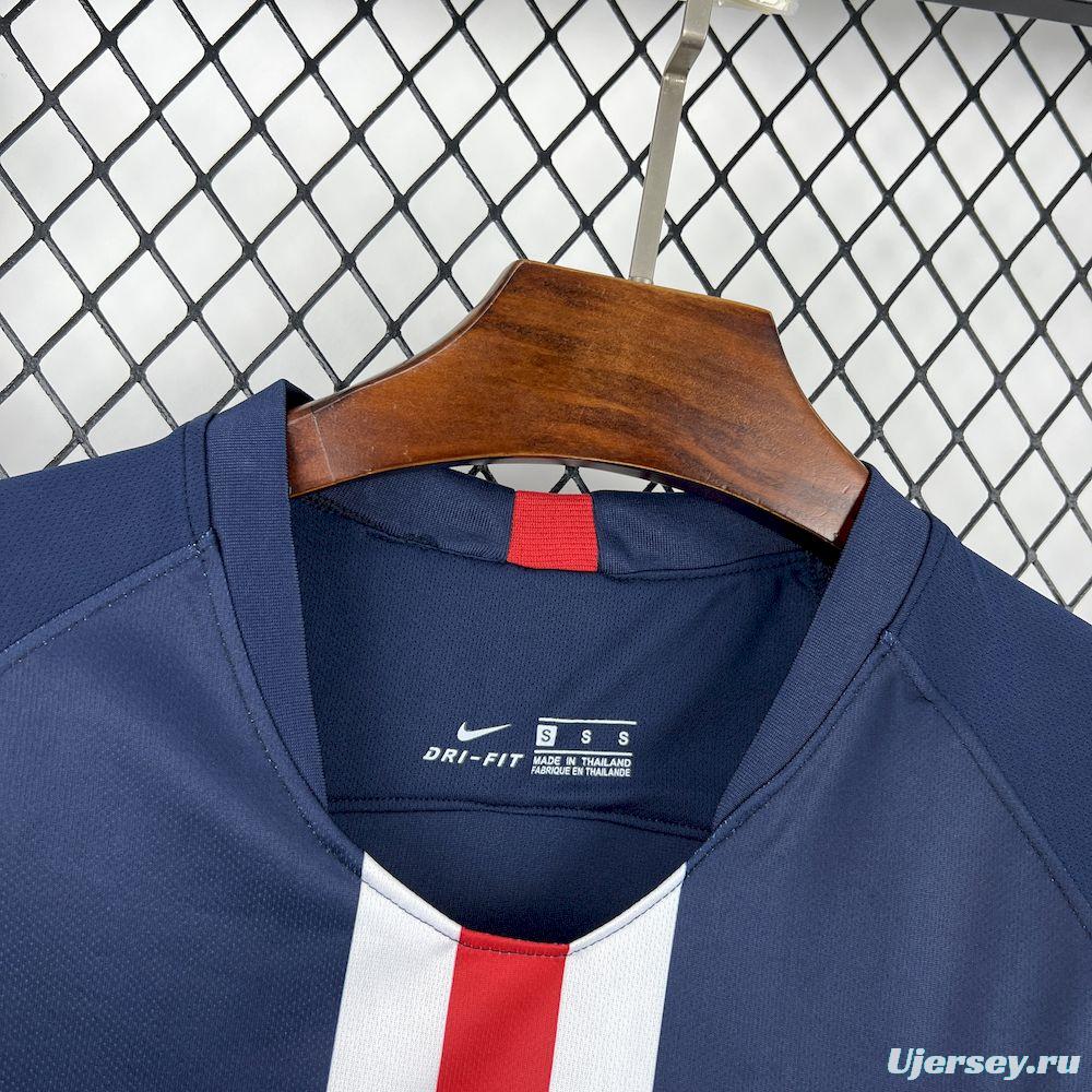 2019/20 Retro PSG Paris Saint-Germain Home Jersey
