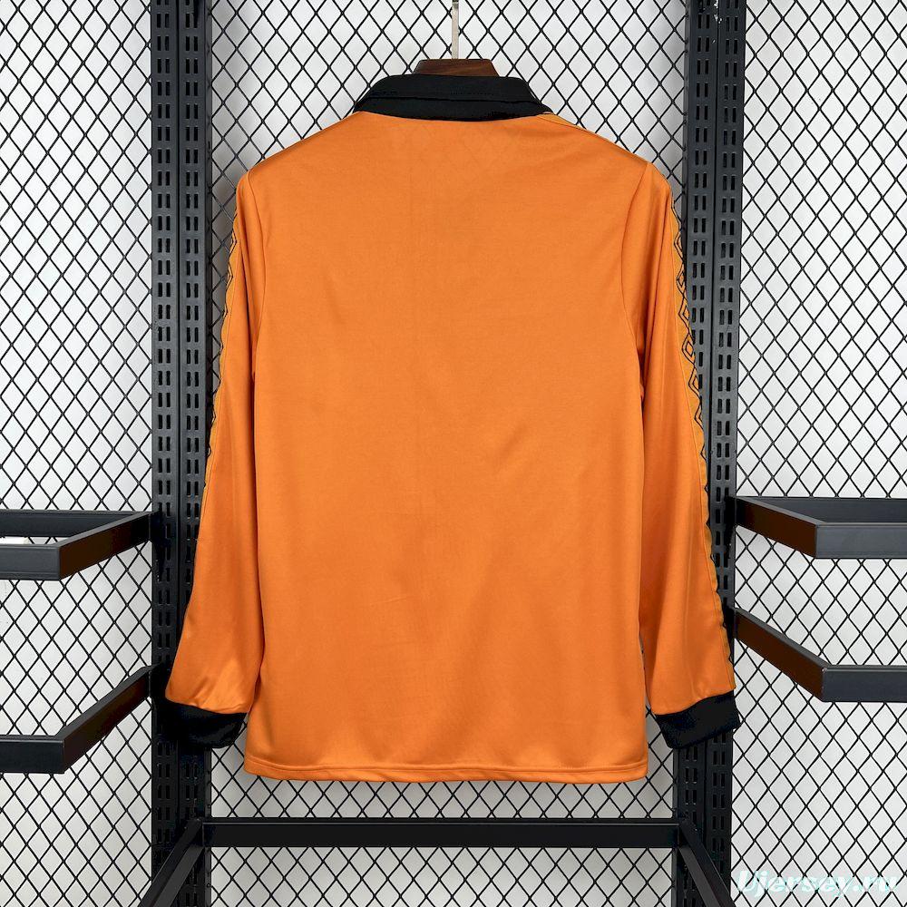 1980/81 Retro Wolves Home Long Sleeve Jersey