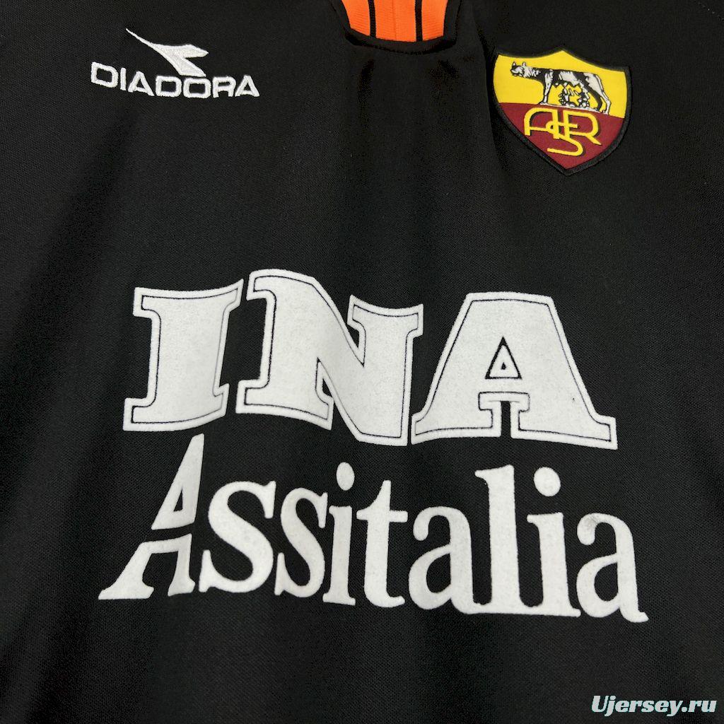 1998/99 Retro AS Roma Third Long Sleeves Jersey