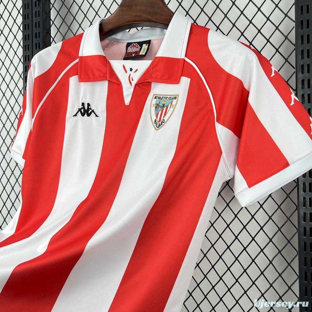 1998/99 Retro Athletic Bilbao Home Jersey
