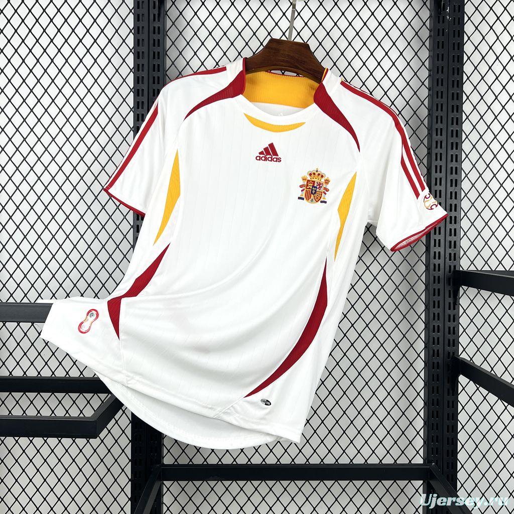 2006 Retro Spain Away Jersey