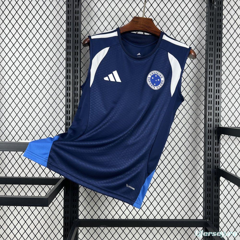 25/26 Cruzeiro Pre-Match Vest Jersey