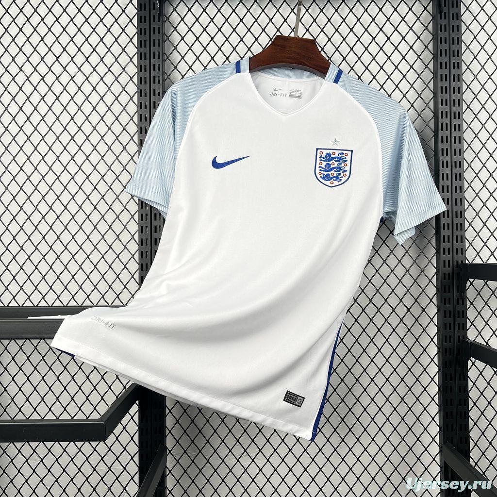 Retro 2016 England Home Jersey