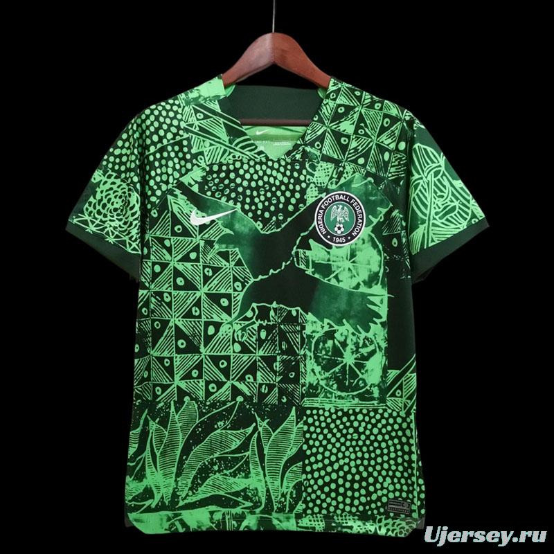 2022 Nigeria Green Training Jersey