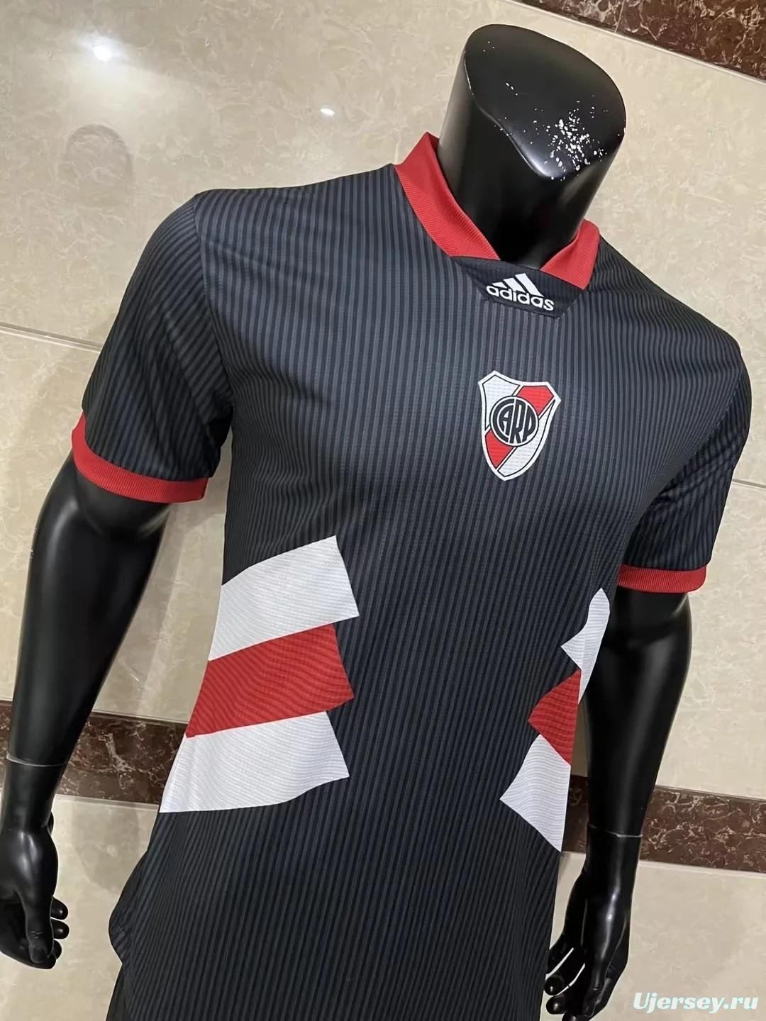 Player Version 22/23 Adidas CA River Plate Icon Black Jersey