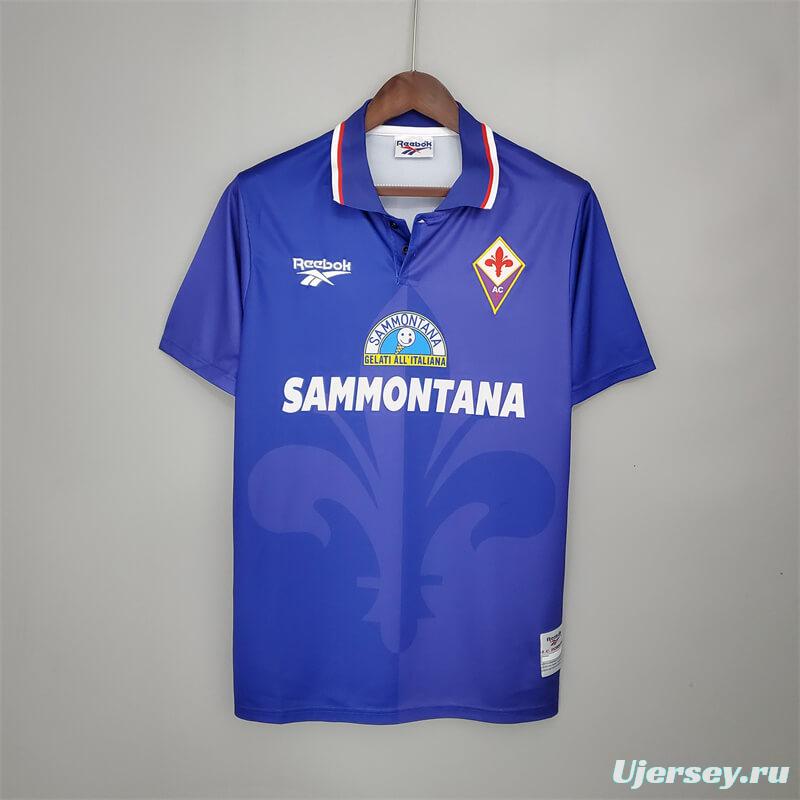 Retro 95/96 Fiorentina Home Jersey