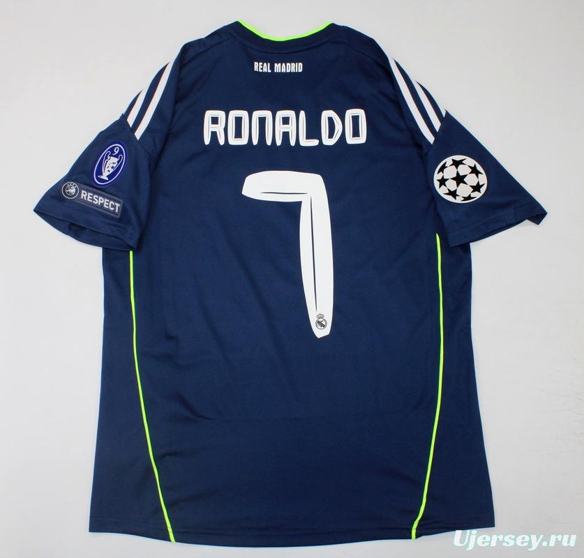 Retro10/11 Real Madrid Away Navy Cristiano Ronaldo Jersey