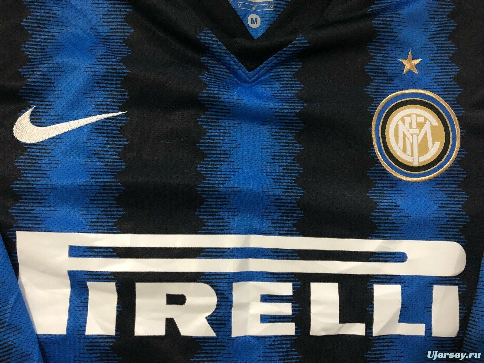 Retro 10/11 Inter Milan Home Long Sleeve Jersey