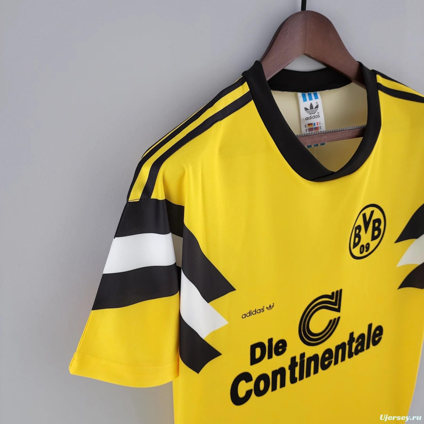 1989 BORUSSIA DORTMUND  DFB POKAL Final Home Jersey