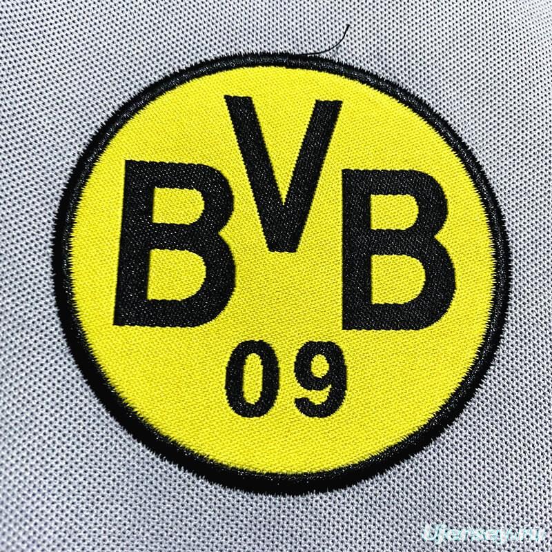 Retro 00/01 Borussia Dortmund Away Grey Jersey