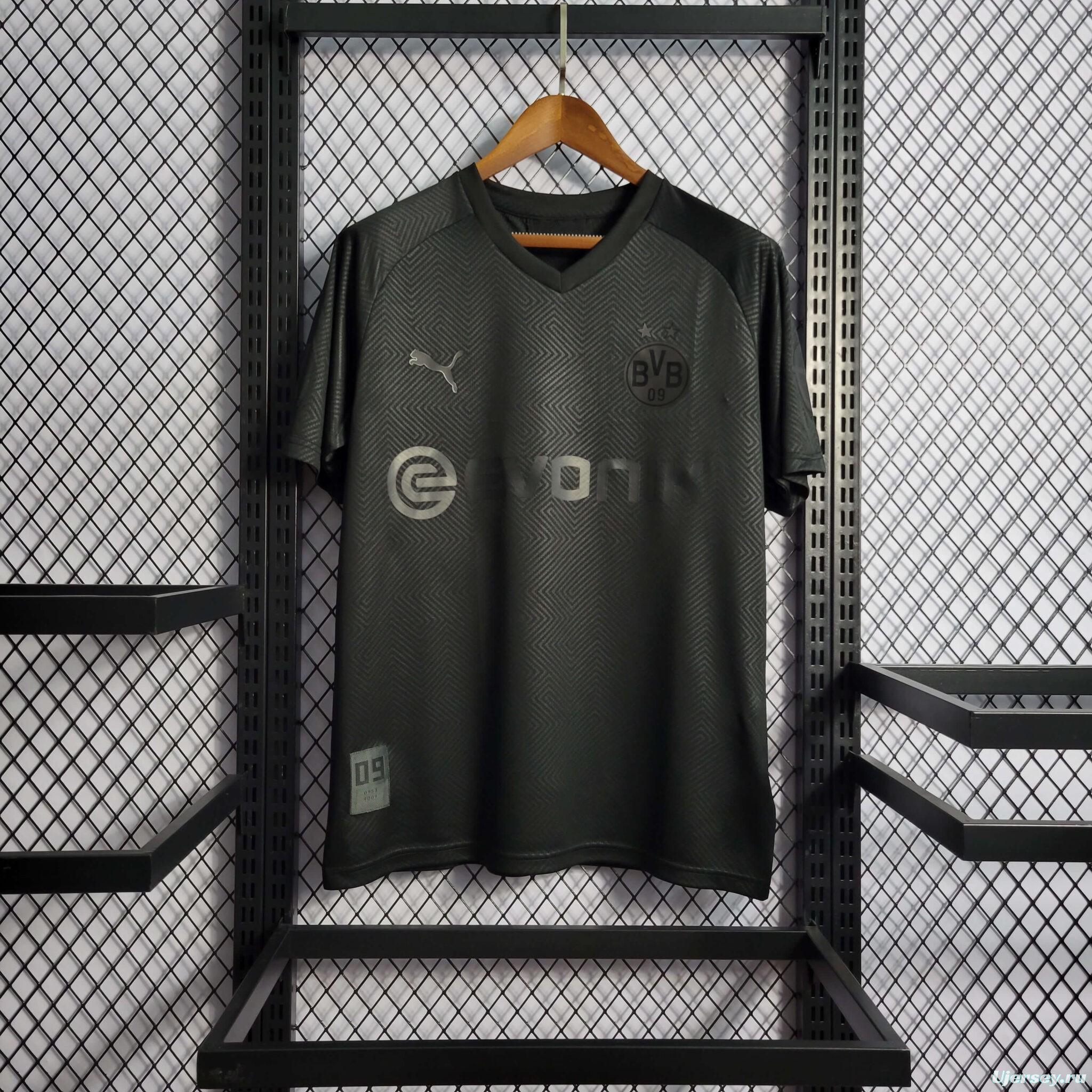 Retro Borussia Dortmund 110th Anniversary Edition Black Jersey