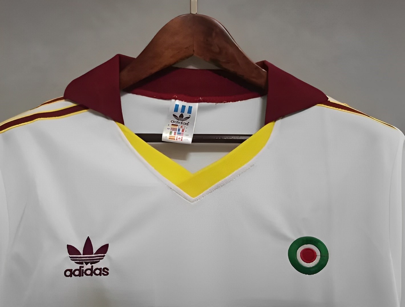 Retro 91/92 Roma Away White Jersey