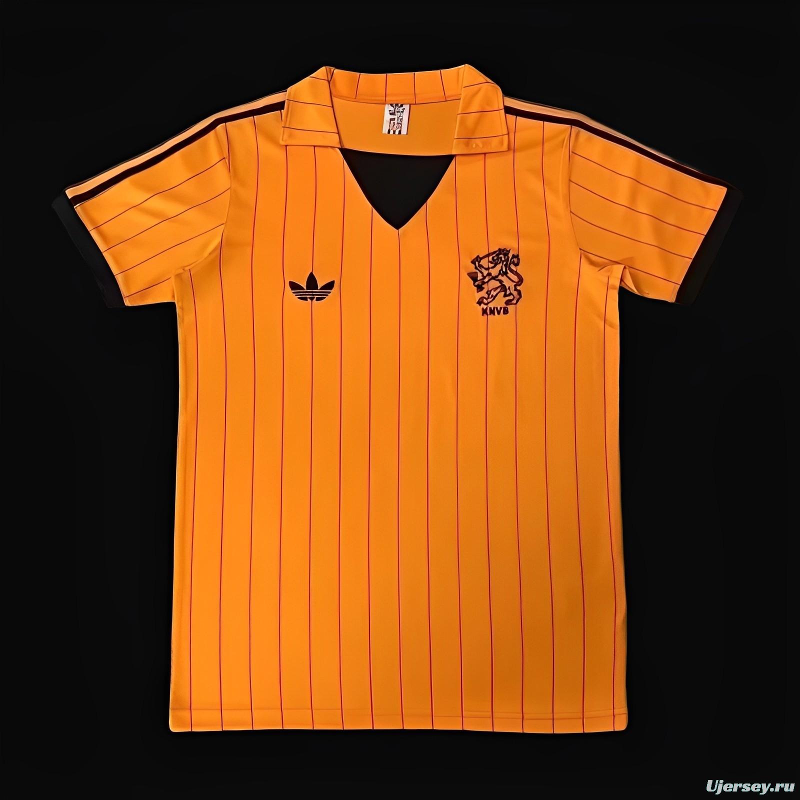 Retro 1983 Netherlands Home Jersey