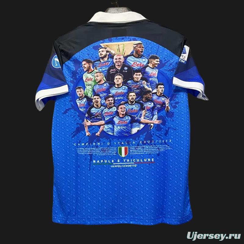 22/23 Napoli Home Champion Special Jersey