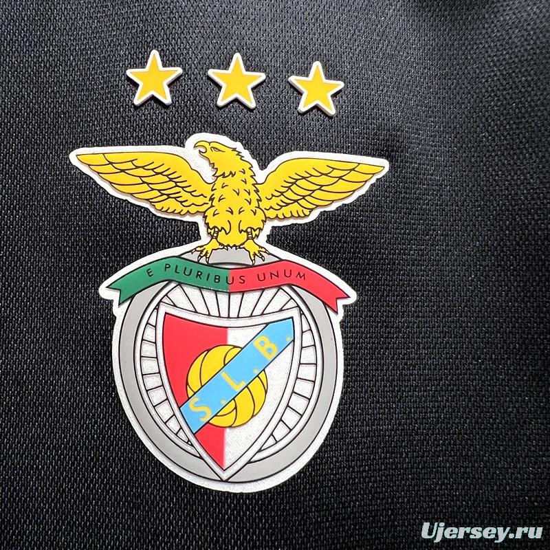 23 24 Benfica Away Black Jersey