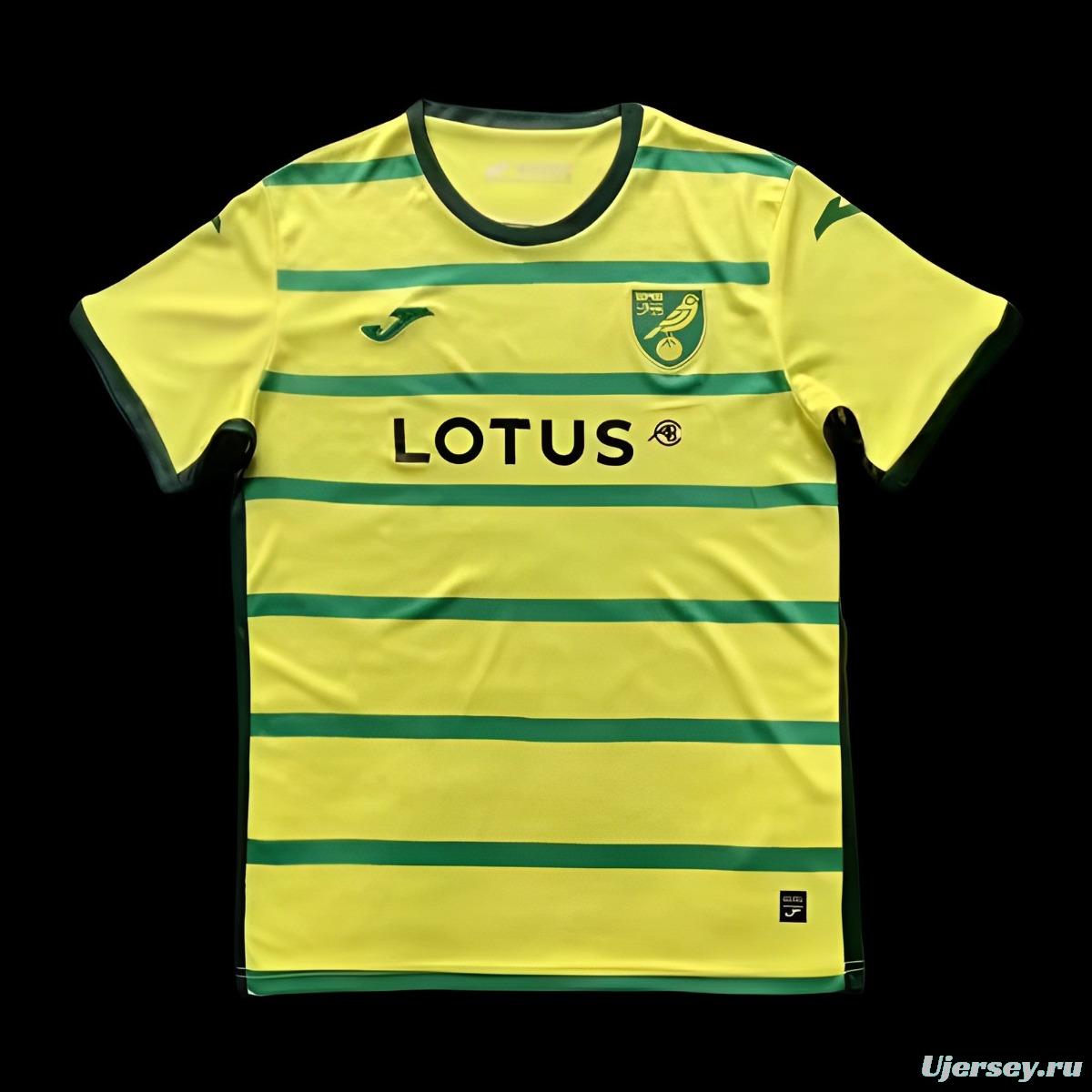 23/24 Norwich City Home Jersey