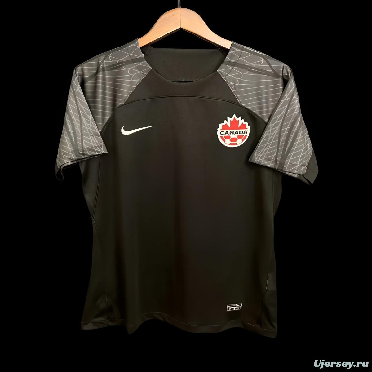 2023 Canada Black Jersey