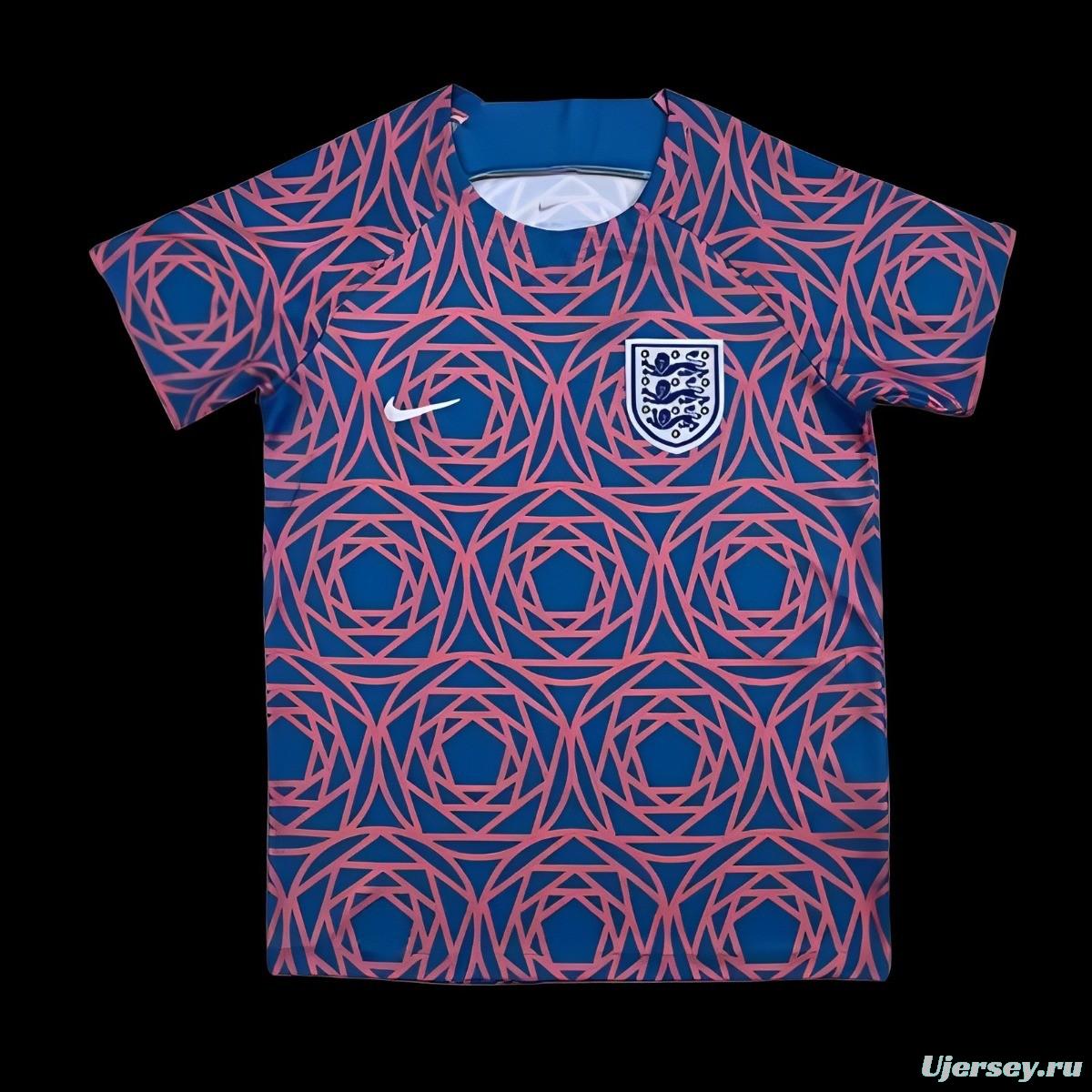 2023 England Lionesses Pre Match Training Jersey