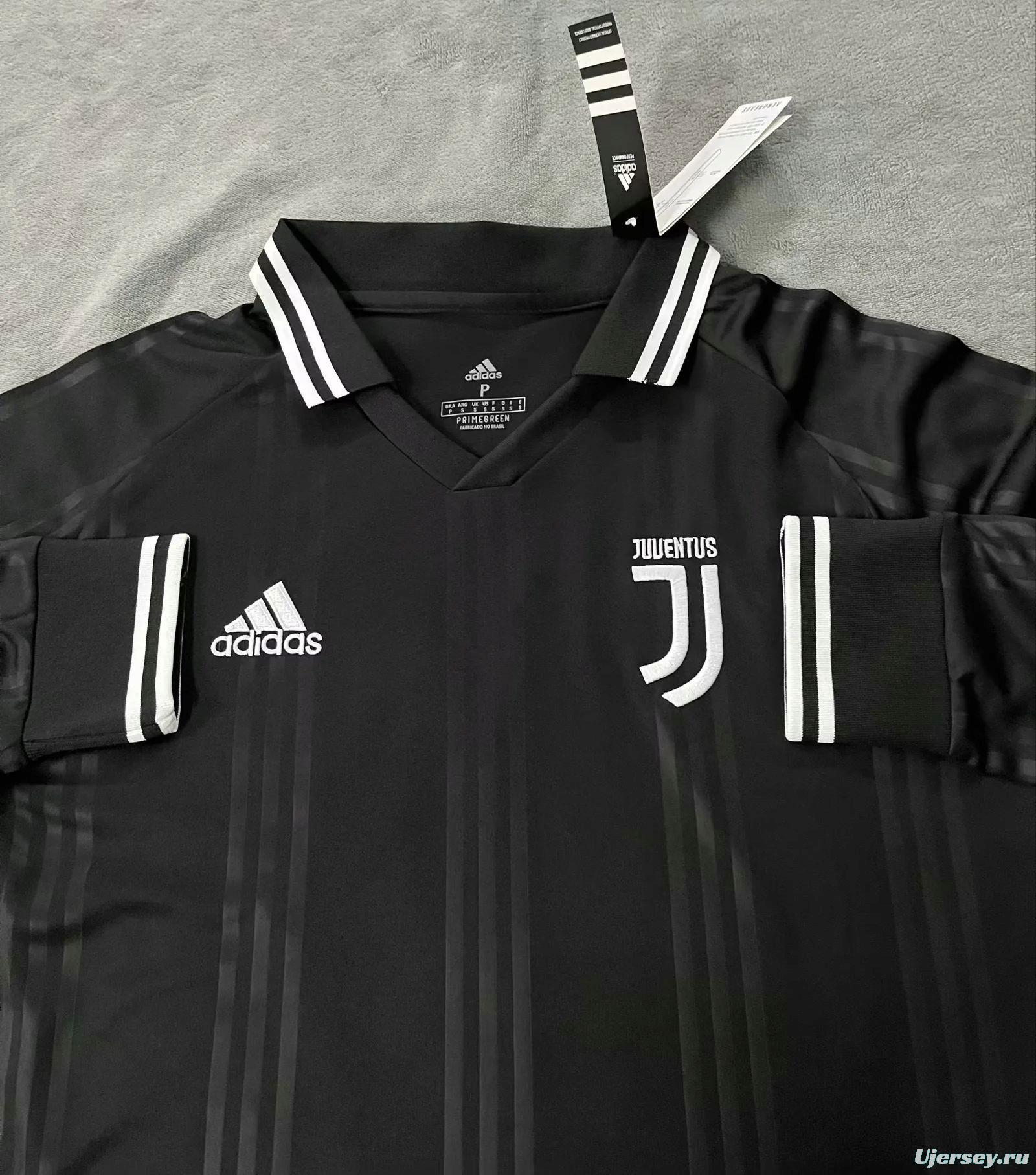 23/24 Juventus Black Long Sleeve Jersey