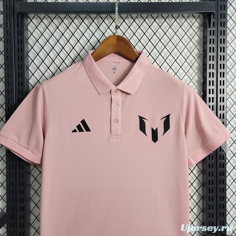 23/24 Inter Miami Casual Pink POLO Shirt