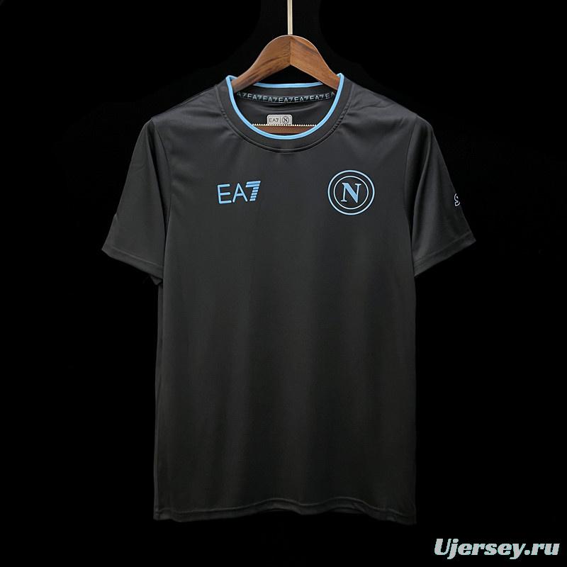 23/24 Napoli Black Training Shirt