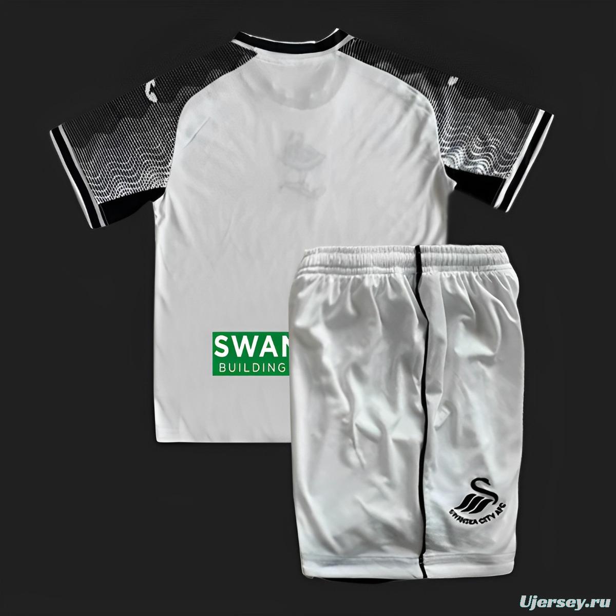 23/24 Kids Swansea City Home Jersey