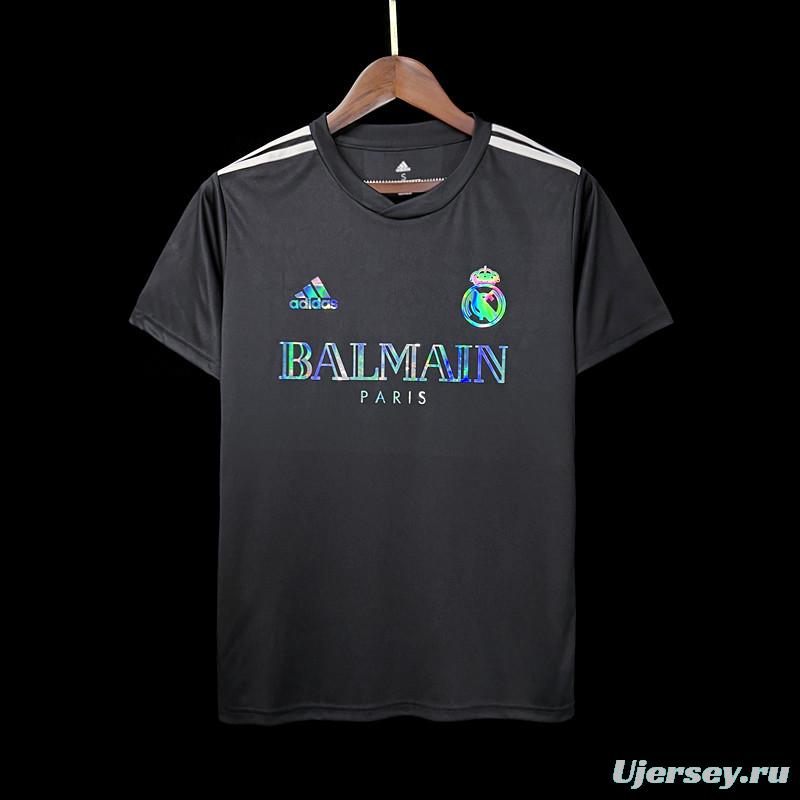 23/24 Real Madrid x Balmain Black Jersey