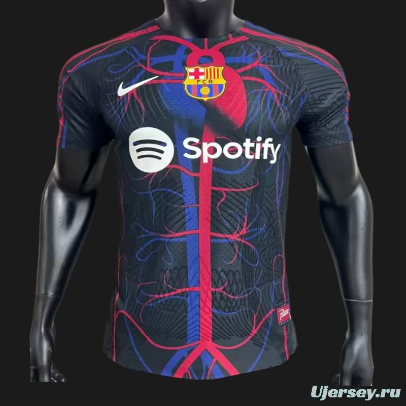 Player Version 23/24 Barcelona Patta Special Edition Pre-Match Jersey