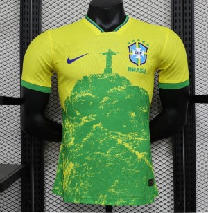 Player Version 2023 Brazil Yellow Special Jersey