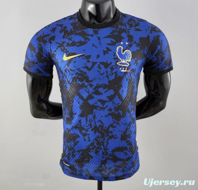 Player Version 2022 France Special Blue Jersey