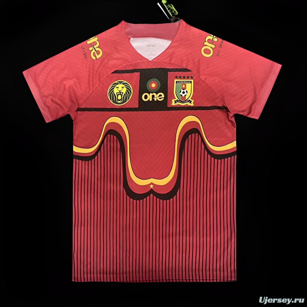 2023 Cameroon Red Jersey