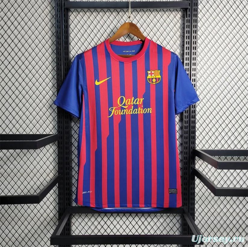 Retro 11/12 Barcelona Home Jersey